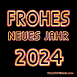 Ich wünsche Ihnen einen hell starten in 2024! - GIF Bild