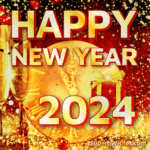 New Creative Happy New Year 2024 GIF