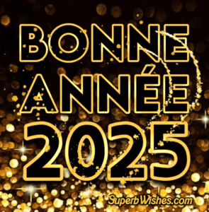 Vous souhaiter une joyeuse image de GIF 2025