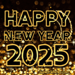 Wishing You A Joyous 2025 GIF Image