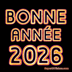 Vous souhaiter un lumineux départ en 2026! - GIF Image