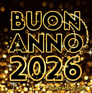 Augurandovi un gioioso 2026 GIF immagine