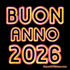 Augurandovi un inizio luminoso in 2026! - GIF Immagine
