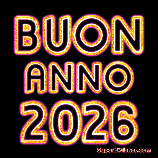 Augurandovi un inizio luminoso in 2026! - GIF Immagine