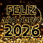 Deseando que una alegre 2026 imagen GIF