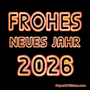 Ich wünsche Ihnen einen hell starten in 2026! - GIF Bild