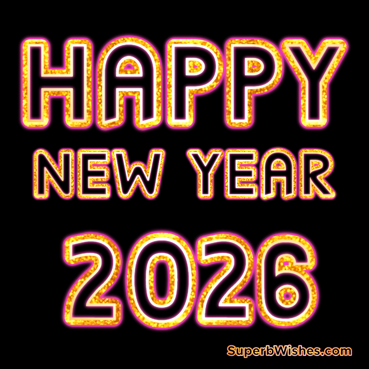 Wishing you a bright start in 2026! - GIF Image
