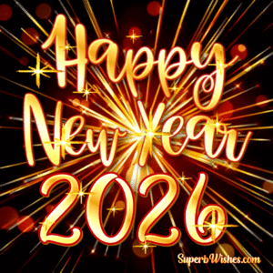 Lovely Happy New Year 2026 Animated GIF Image