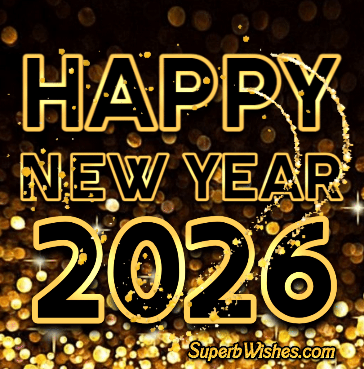 Wishing You A Joyous 2026 GIF Image